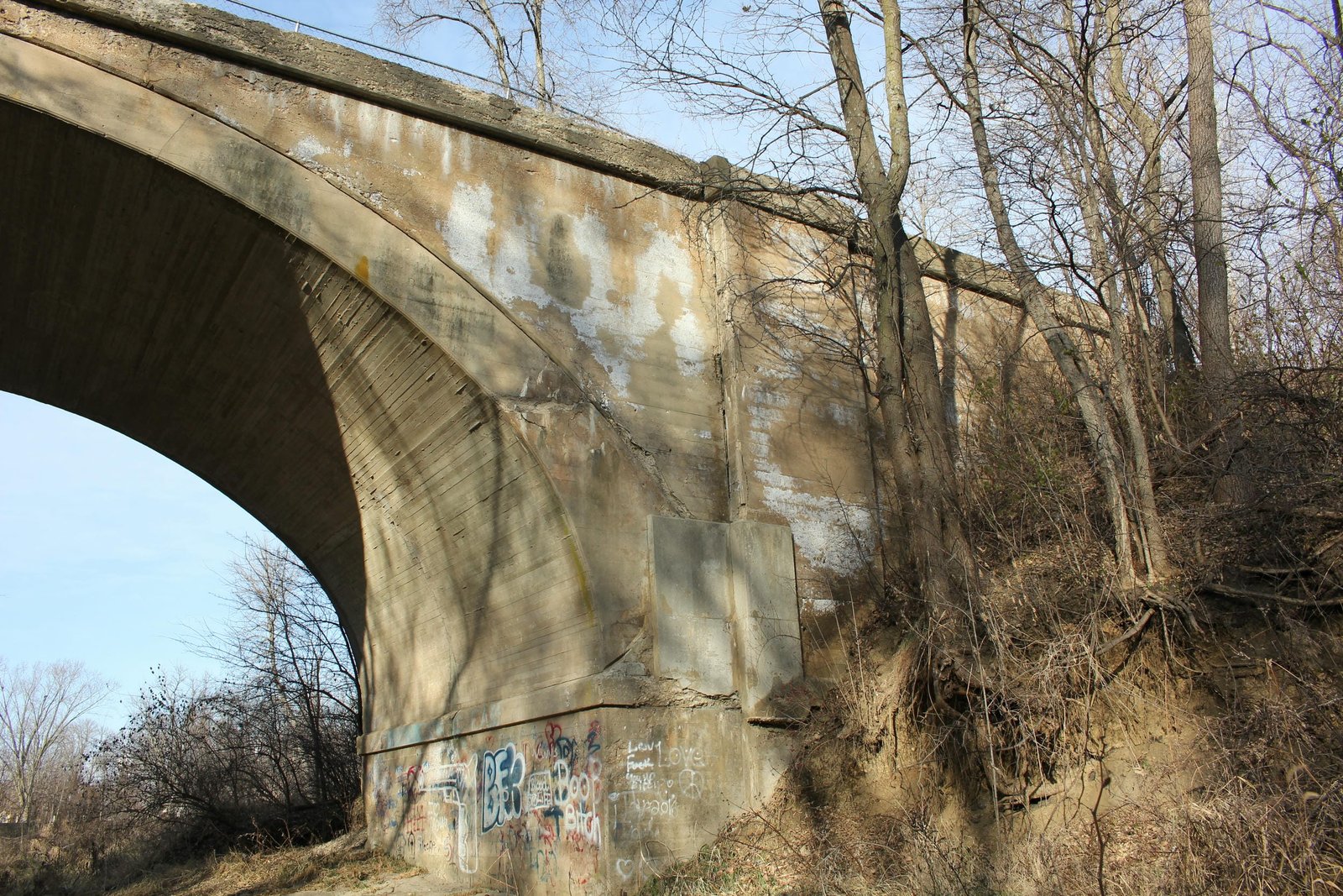 East abutment